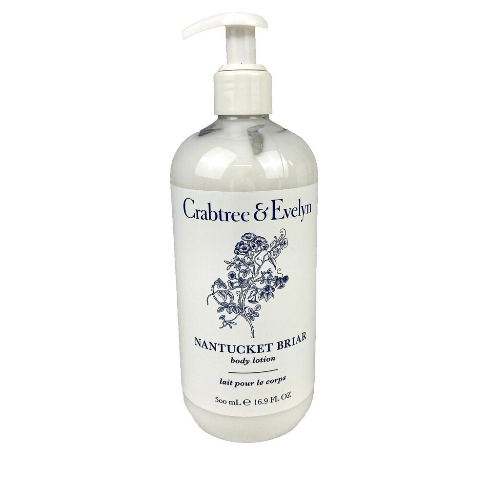 Crabtree & Evelyn Nantucket Briar Body Lotion Jumbo 16.9 fl oz Hydrating NEW
